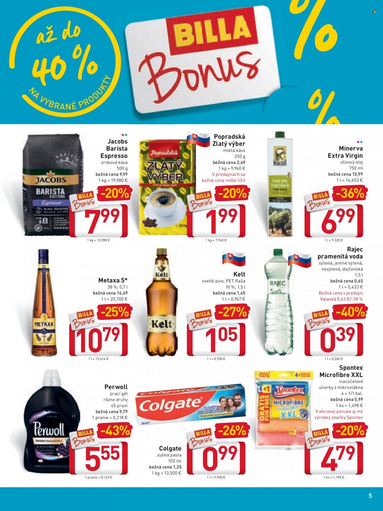 Leták Billa - 13.10.2021 - 19.10.2021. Strana 5