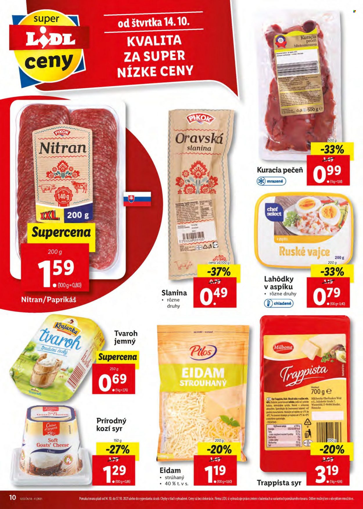 Leták Lidl - 14.10.2021 - 17.10.2021. Strana 10
