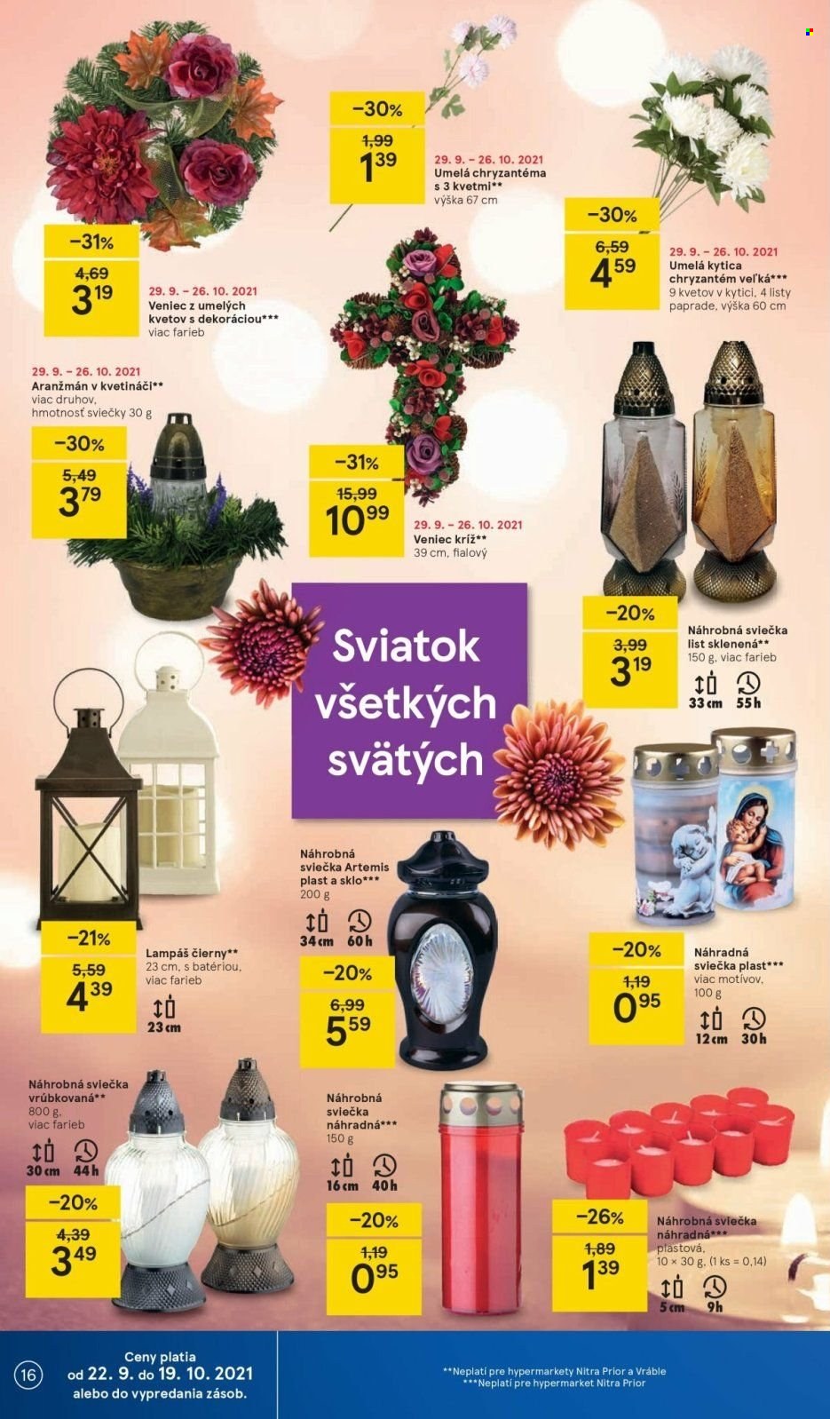 Leták TESCO - 13.10.2021 - 19.10.2021. Strana 16
