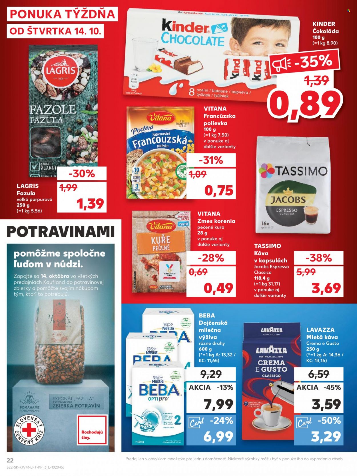 Leták Kaufland - 14.10.2021 - 20.10.2021. Strana 22