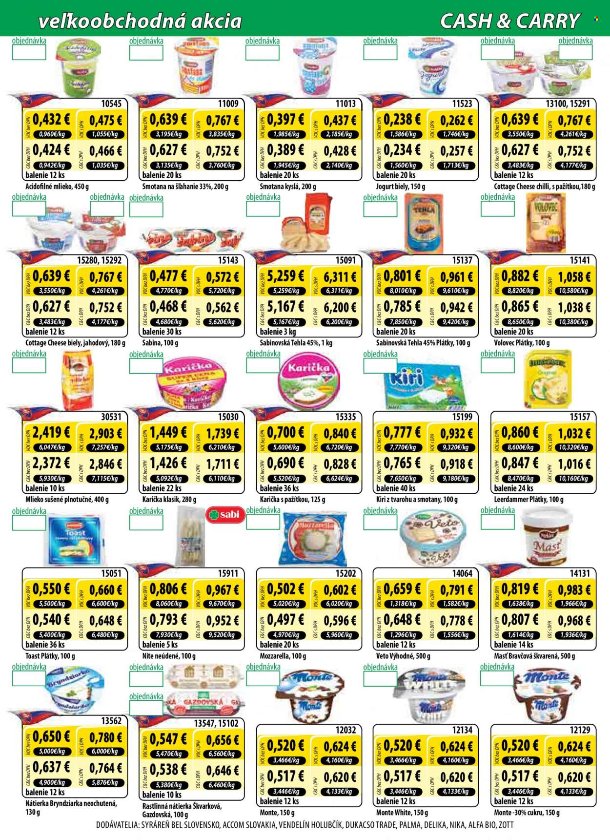 Leták Milk AGRO - 13.10.2021 - 19.10.2021. Strana 2