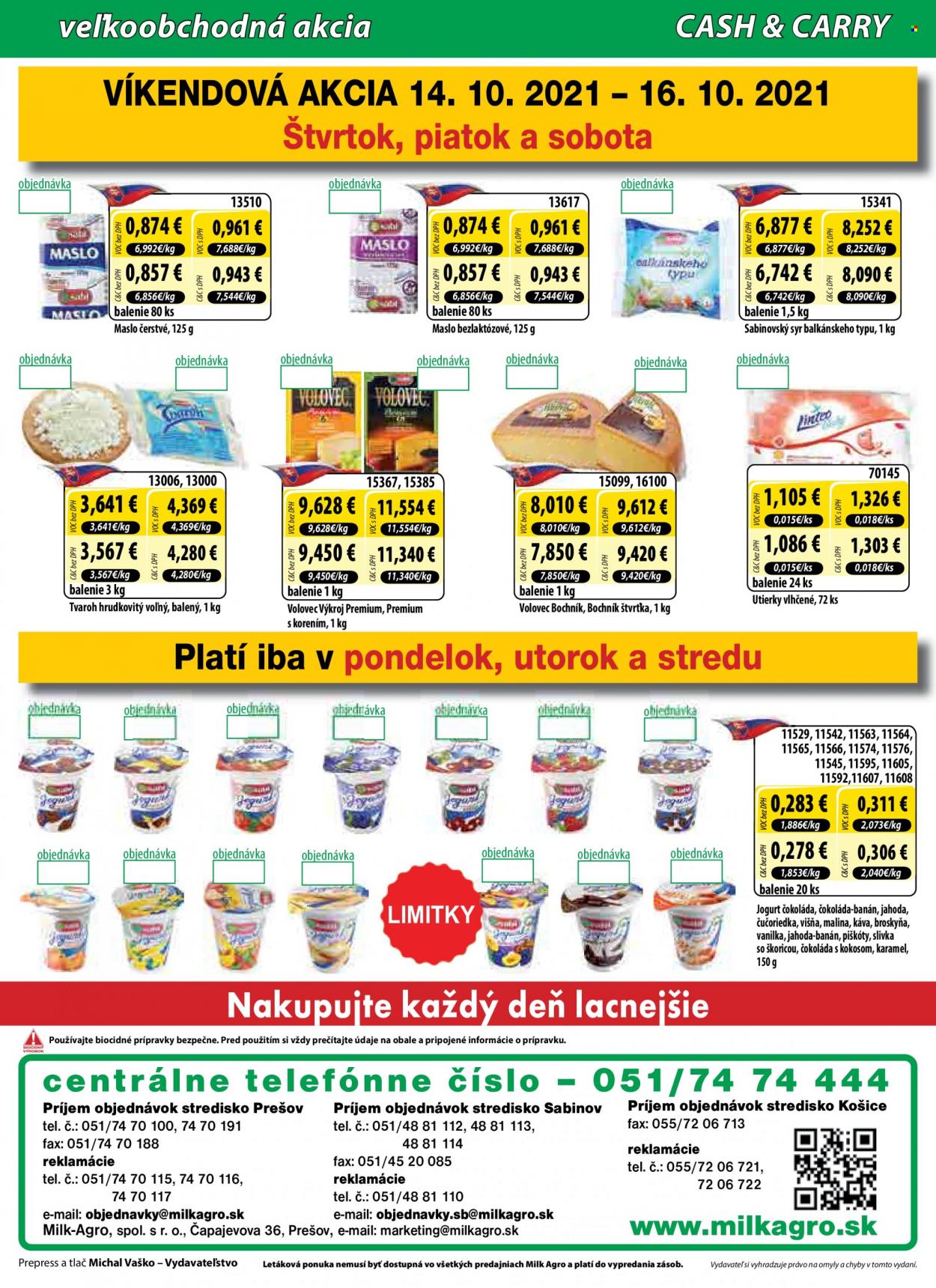 Leták Milk AGRO - 13.10.2021 - 19.10.2021. Strana 8