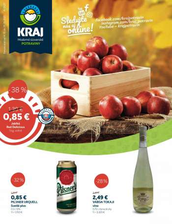 Leták Kraj - 14.10.2021 - 20.10.2021.