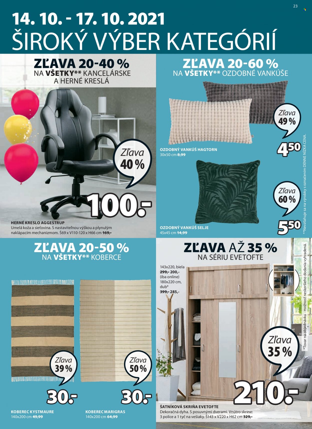 Leták JYSK - 14.10.2021 - 27.10.2021. Strana 23