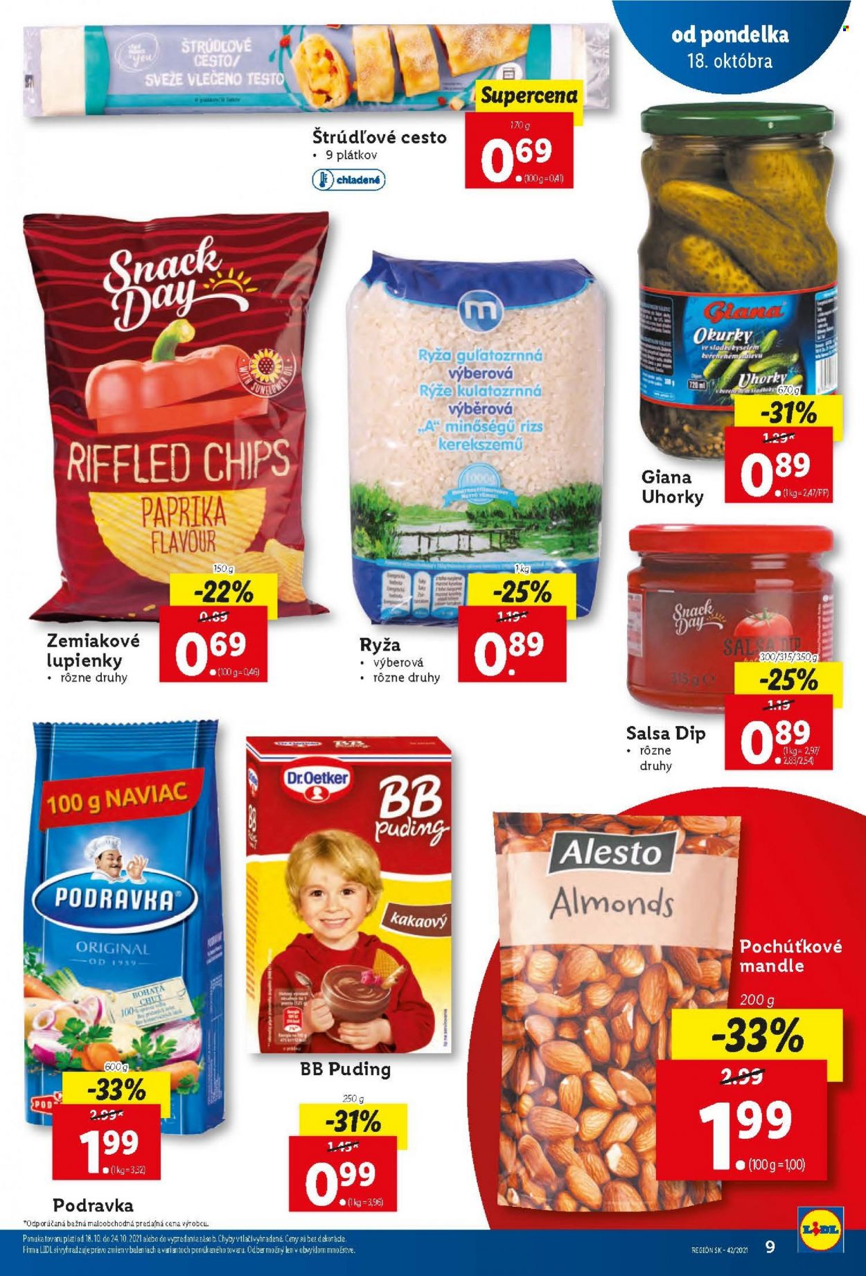 Leták Lidl - 18.10.2021 - 24.10.2021. Strana 9