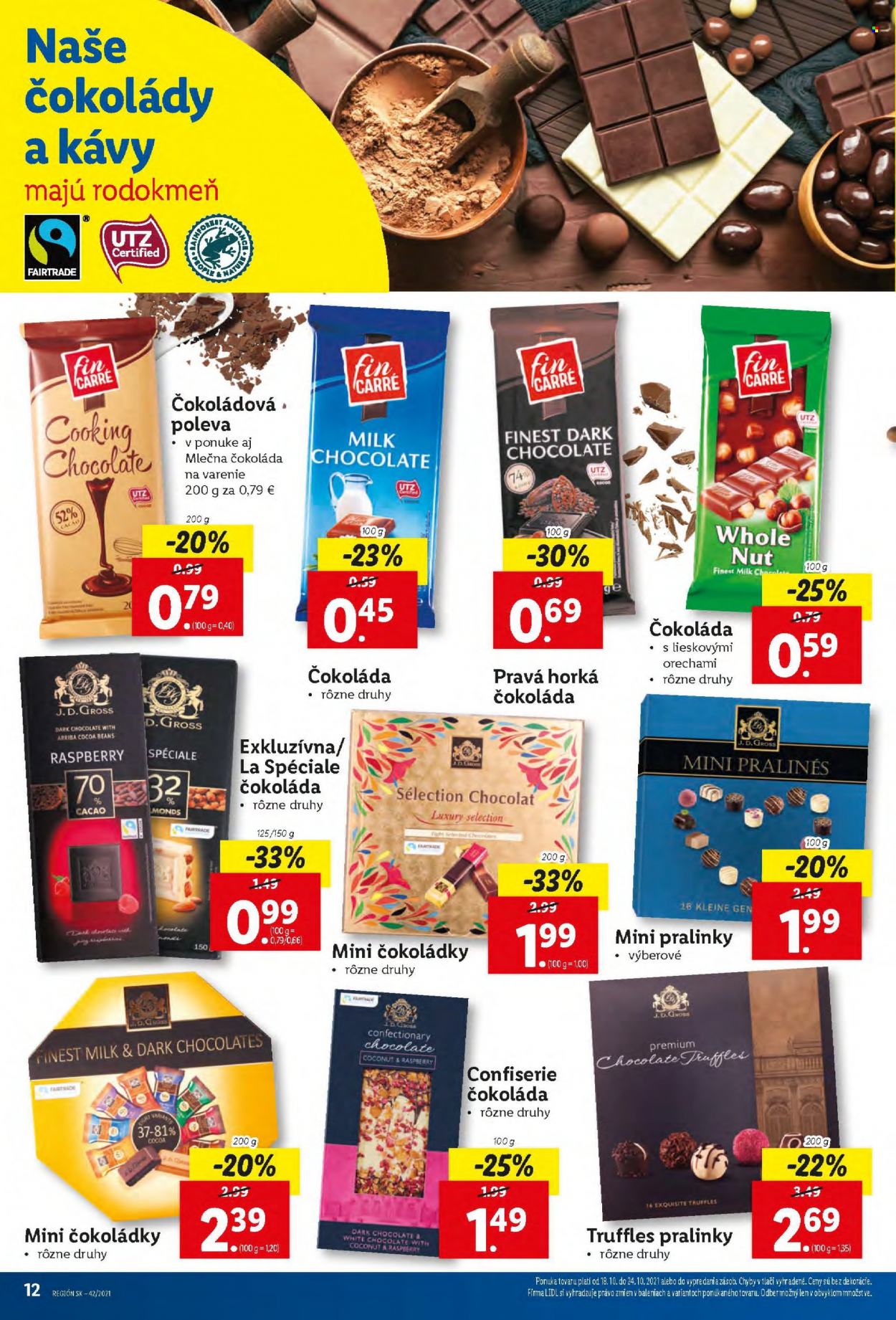 Leták Lidl - 18.10.2021 - 24.10.2021. Strana 12