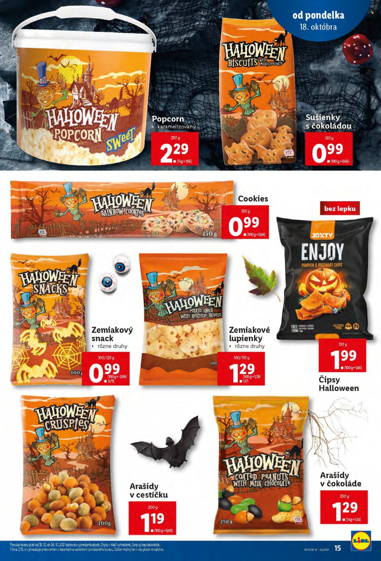 Leták Lidl - 18.10.2021 - 24.10.2021. Strana 15