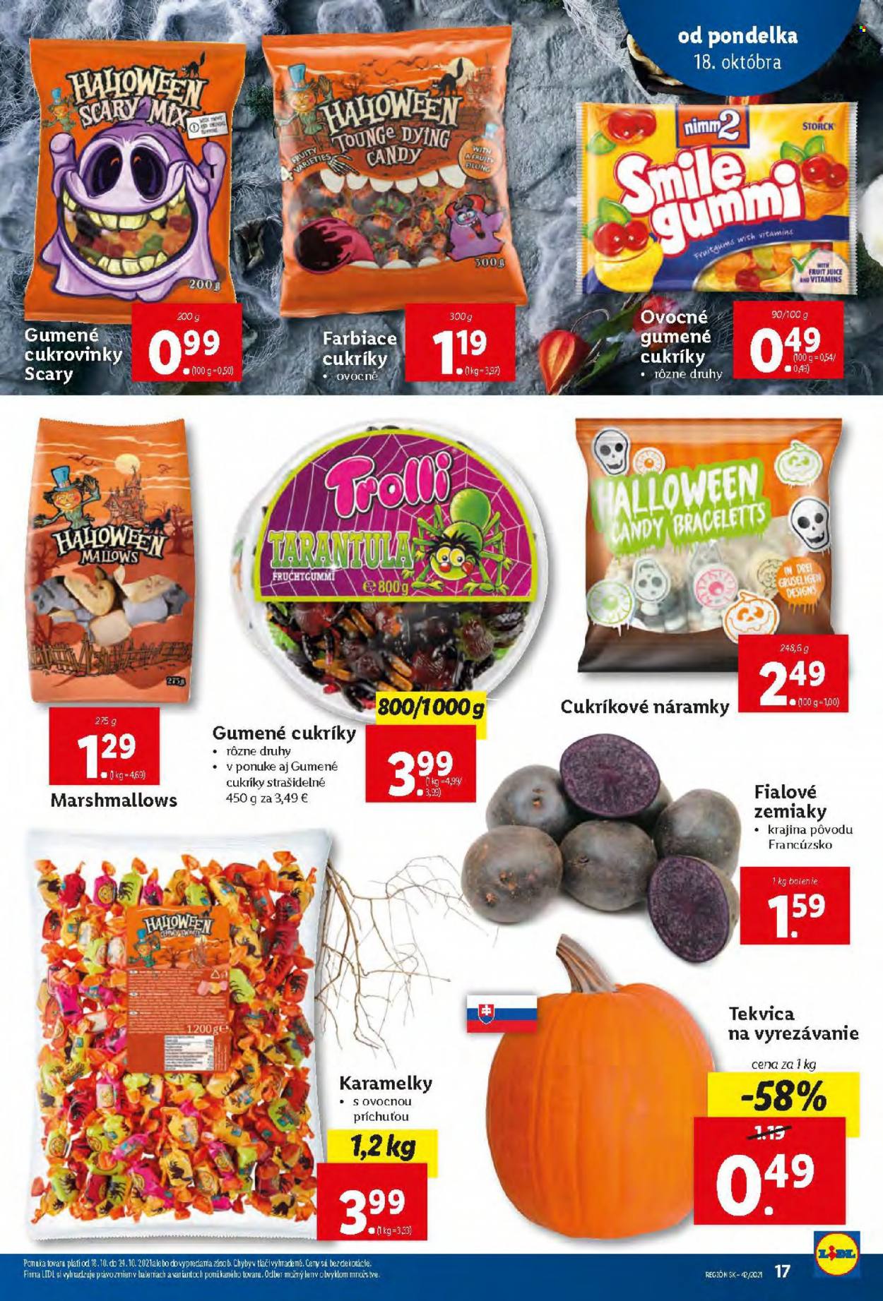Leták Lidl - 18.10.2021 - 24.10.2021. Strana 17