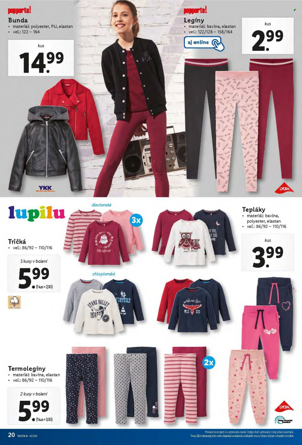 Leták Lidl - 18.10.2021 - 24.10.2021. Strana 20