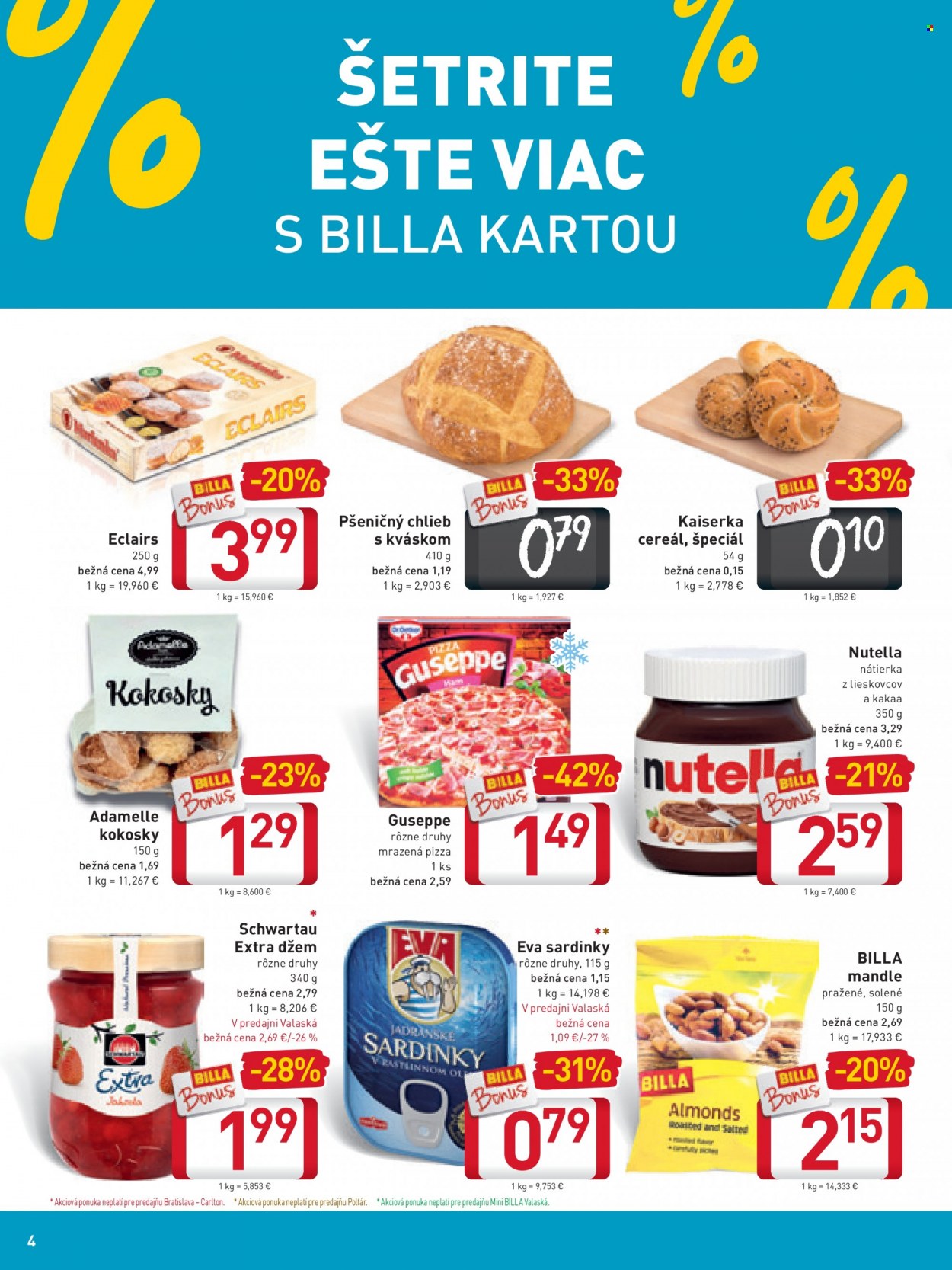Leták Billa - 20.10.2021 - 26.10.2021. Strana 4