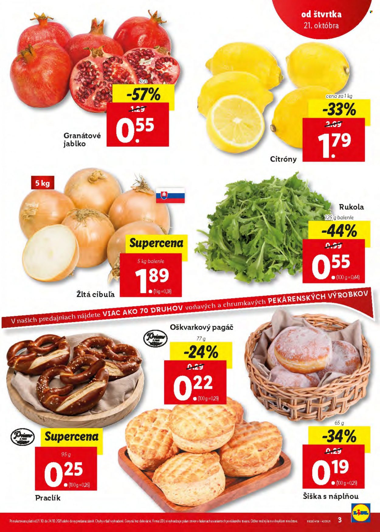 Leták Lidl - 21.10.2021 - 24.10.2021. Strana 3
