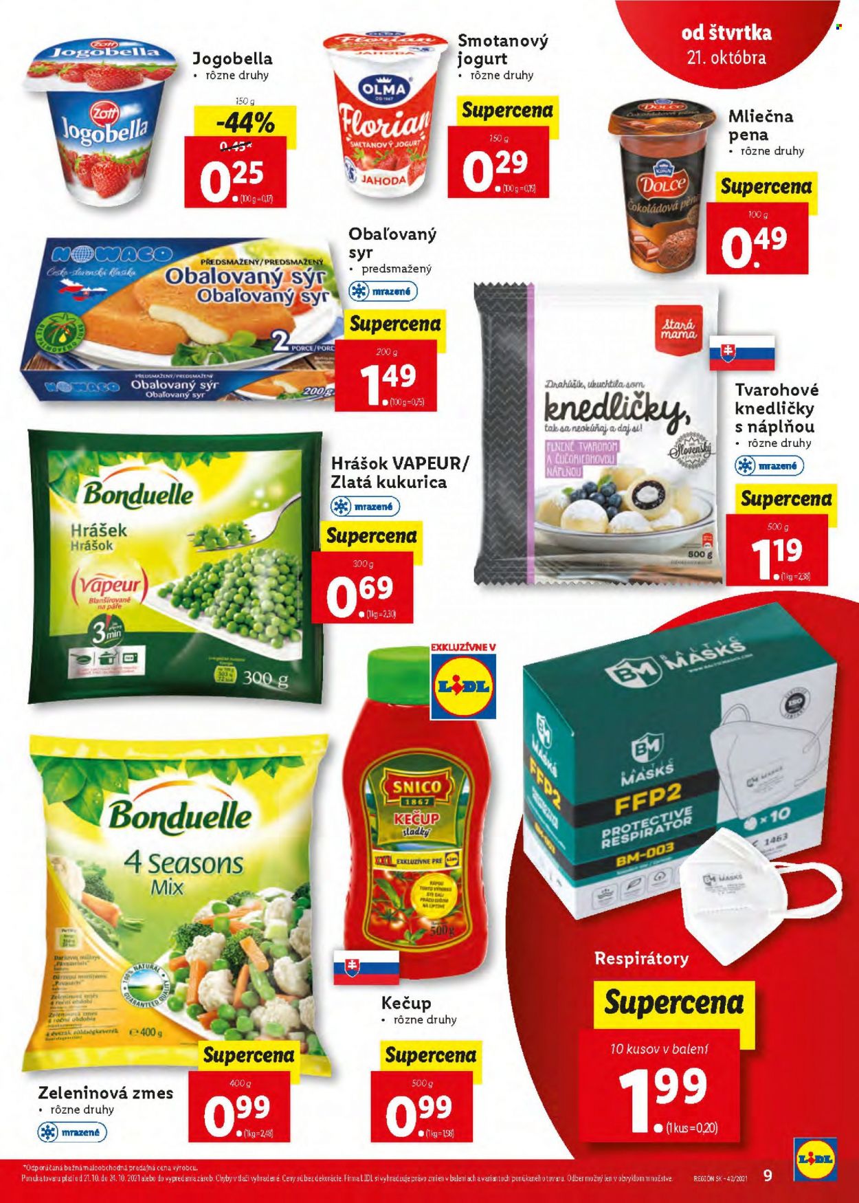 Leták Lidl - 21.10.2021 - 24.10.2021. Strana 9