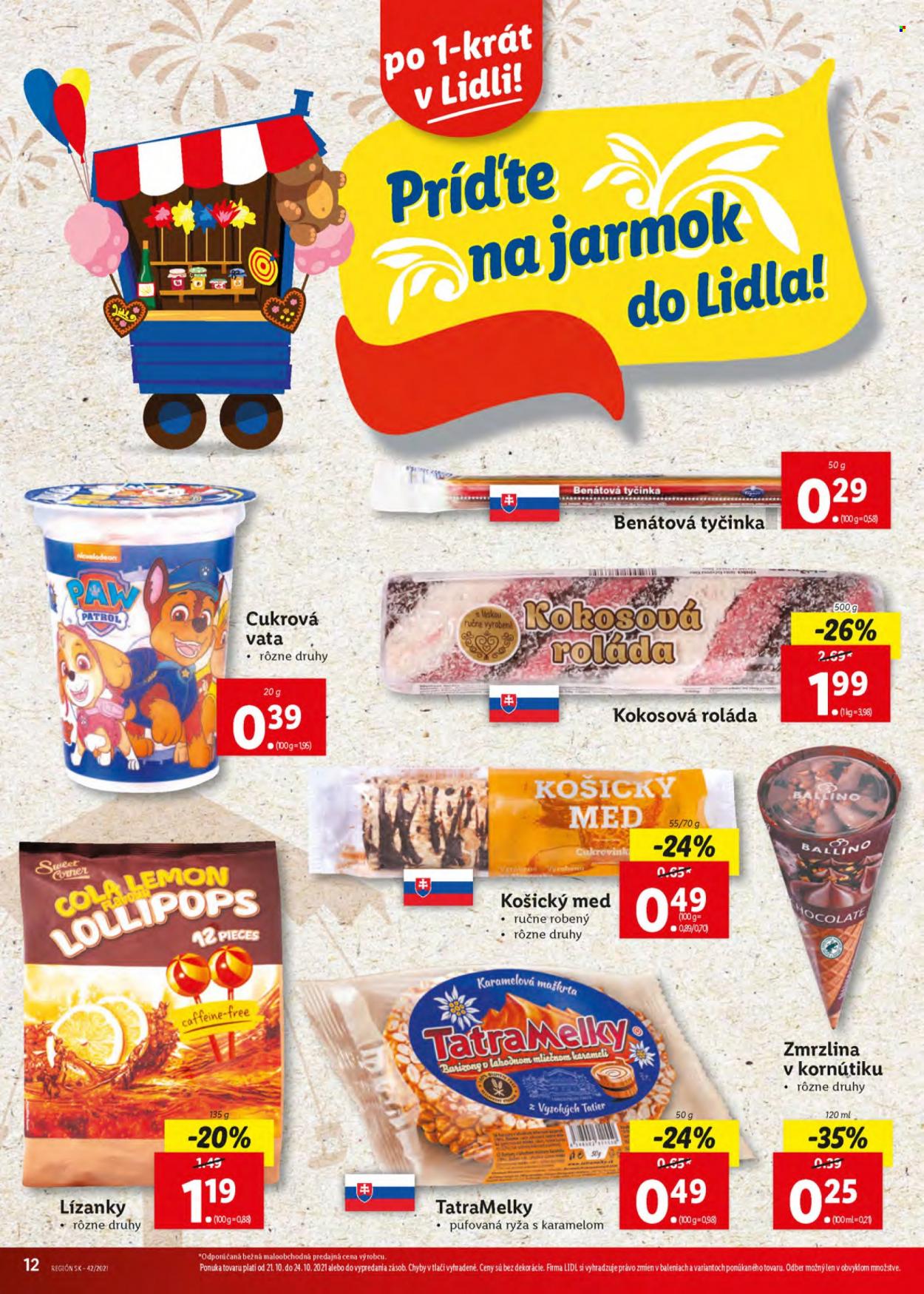Leták Lidl - 21.10.2021 - 24.10.2021. Strana 12