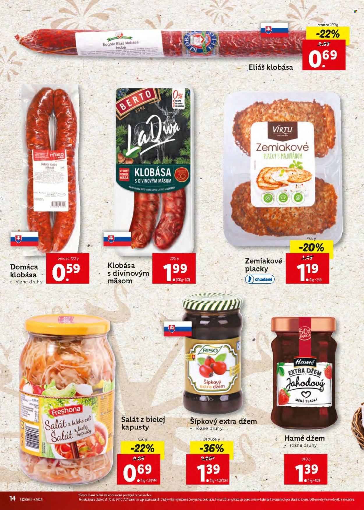 Leták Lidl - 21.10.2021 - 24.10.2021. Strana 14