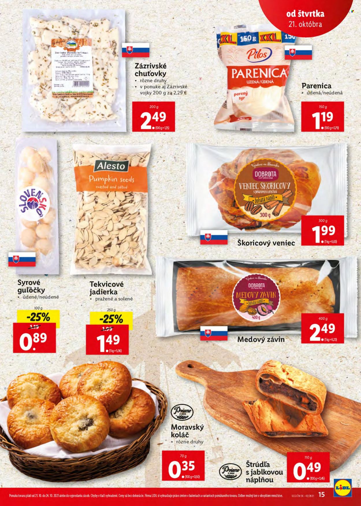 Leták Lidl - 21.10.2021 - 24.10.2021. Strana 15