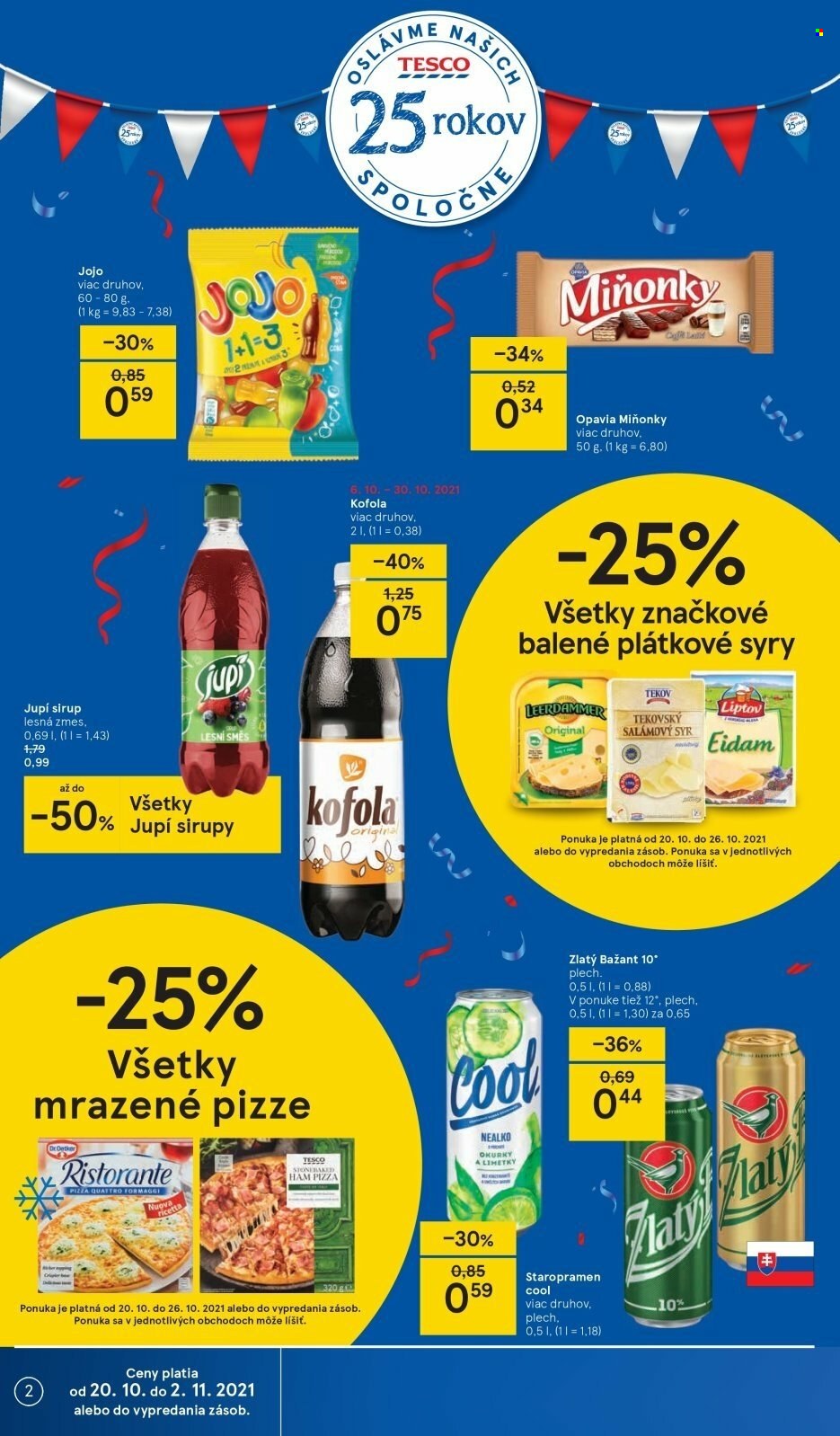Leták TESCO - 20.10.2021 - 26.10.2021. Strana 2