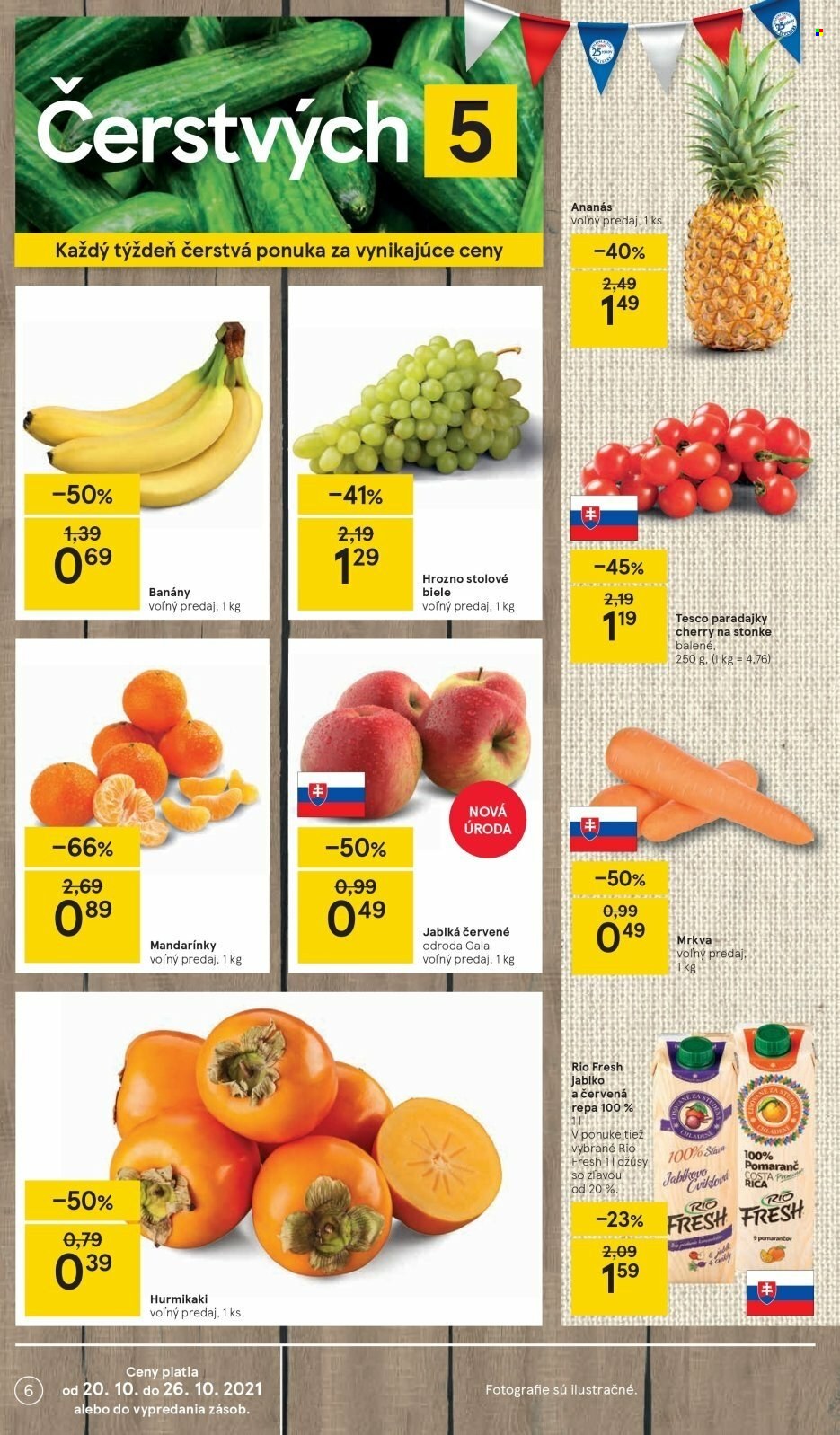Leták TESCO - 20.10.2021 - 26.10.2021. Strana 6