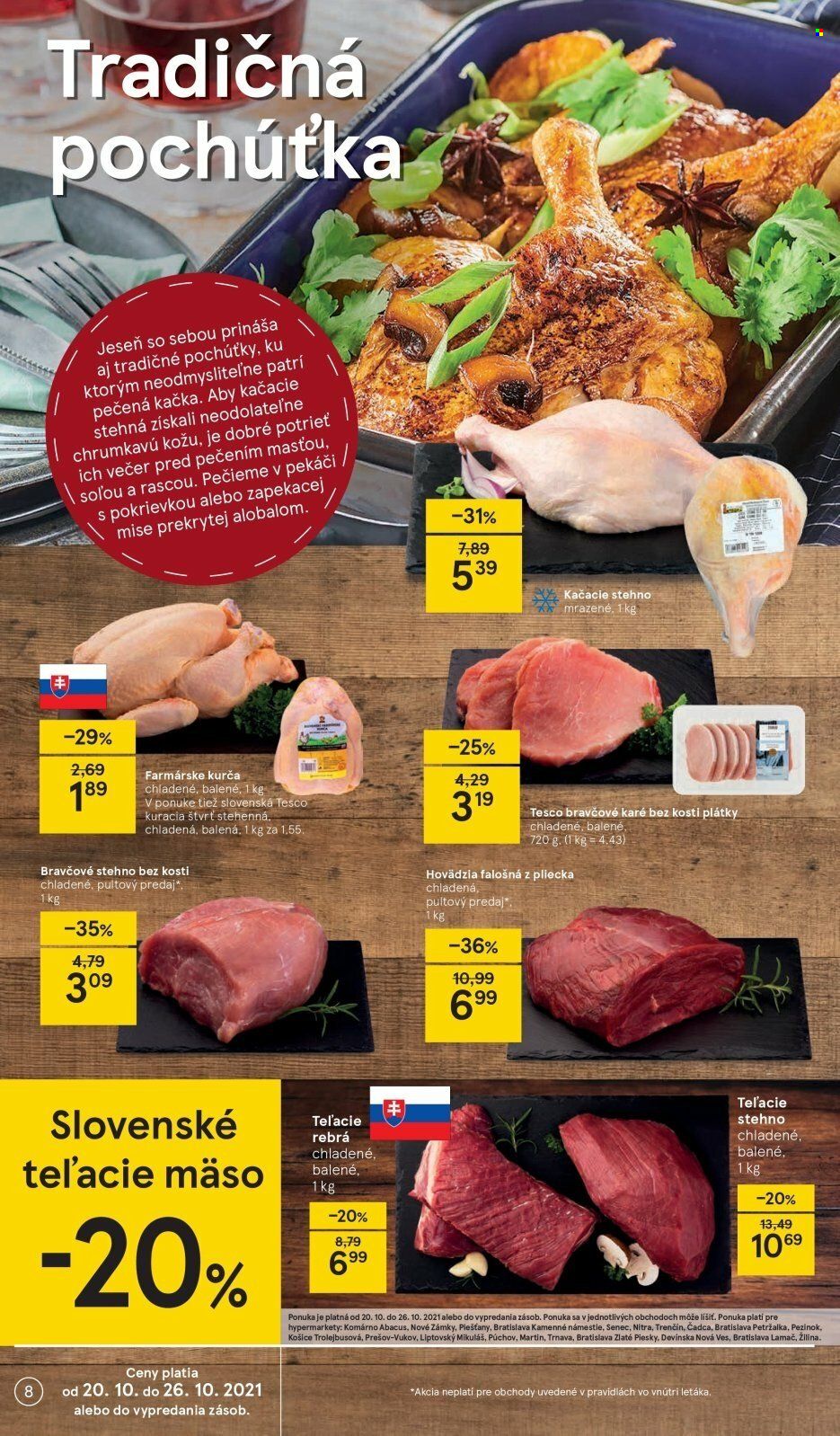 Leták TESCO - 20.10.2021 - 26.10.2021. Strana 8