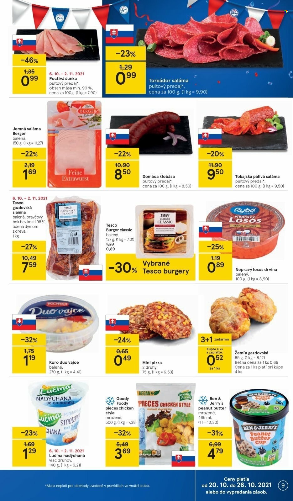 Leták TESCO - 20.10.2021 - 26.10.2021. Strana 9