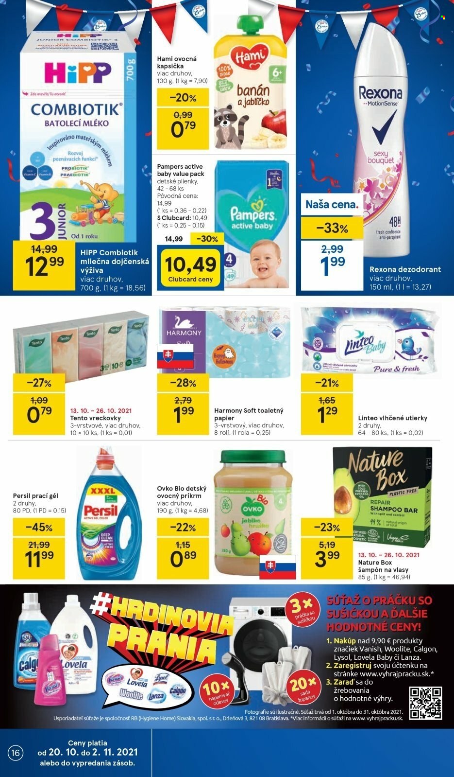 Leták TESCO - 20.10.2021 - 26.10.2021. Strana 16