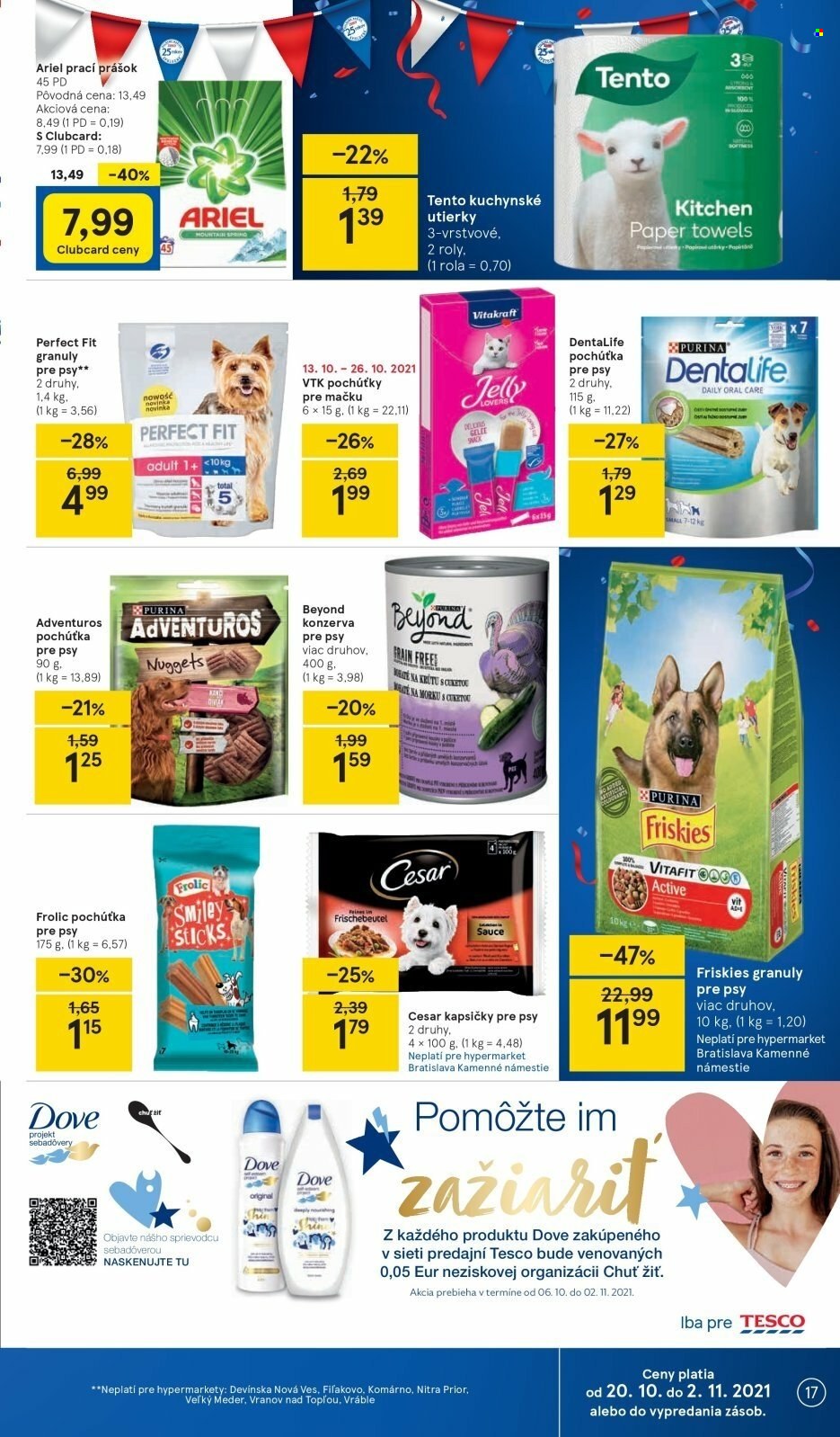 Leták TESCO - 20.10.2021 - 26.10.2021. Strana 17