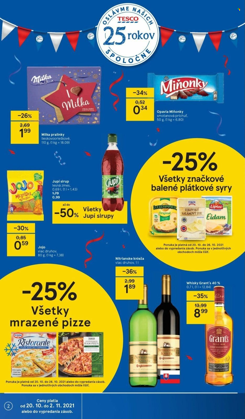 Leták TESCO supermarket - 20.10.2021 - 26.10.2021. Strana 2