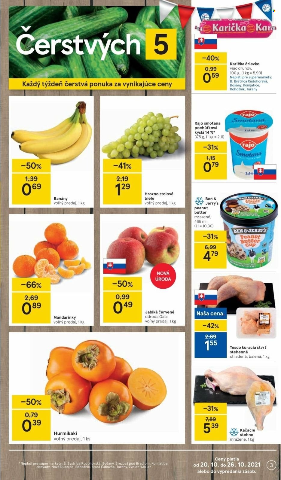 Leták TESCO supermarket - 20.10.2021 - 26.10.2021. Strana 3