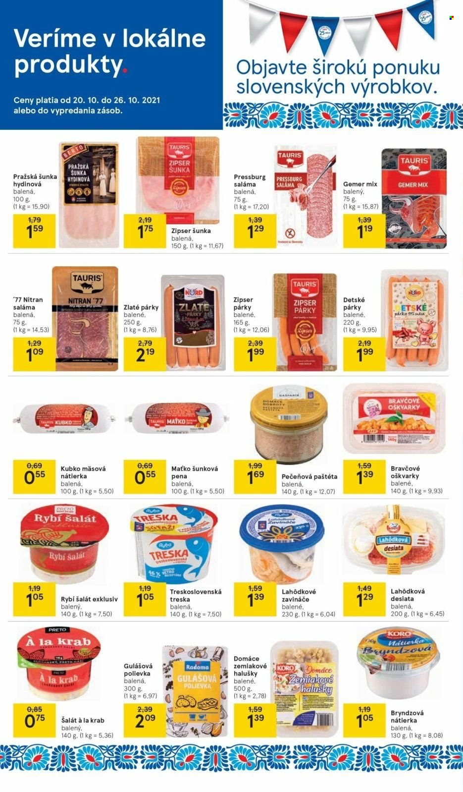 Leták TESCO supermarket - 20.10.2021 - 26.10.2021. Strana 4