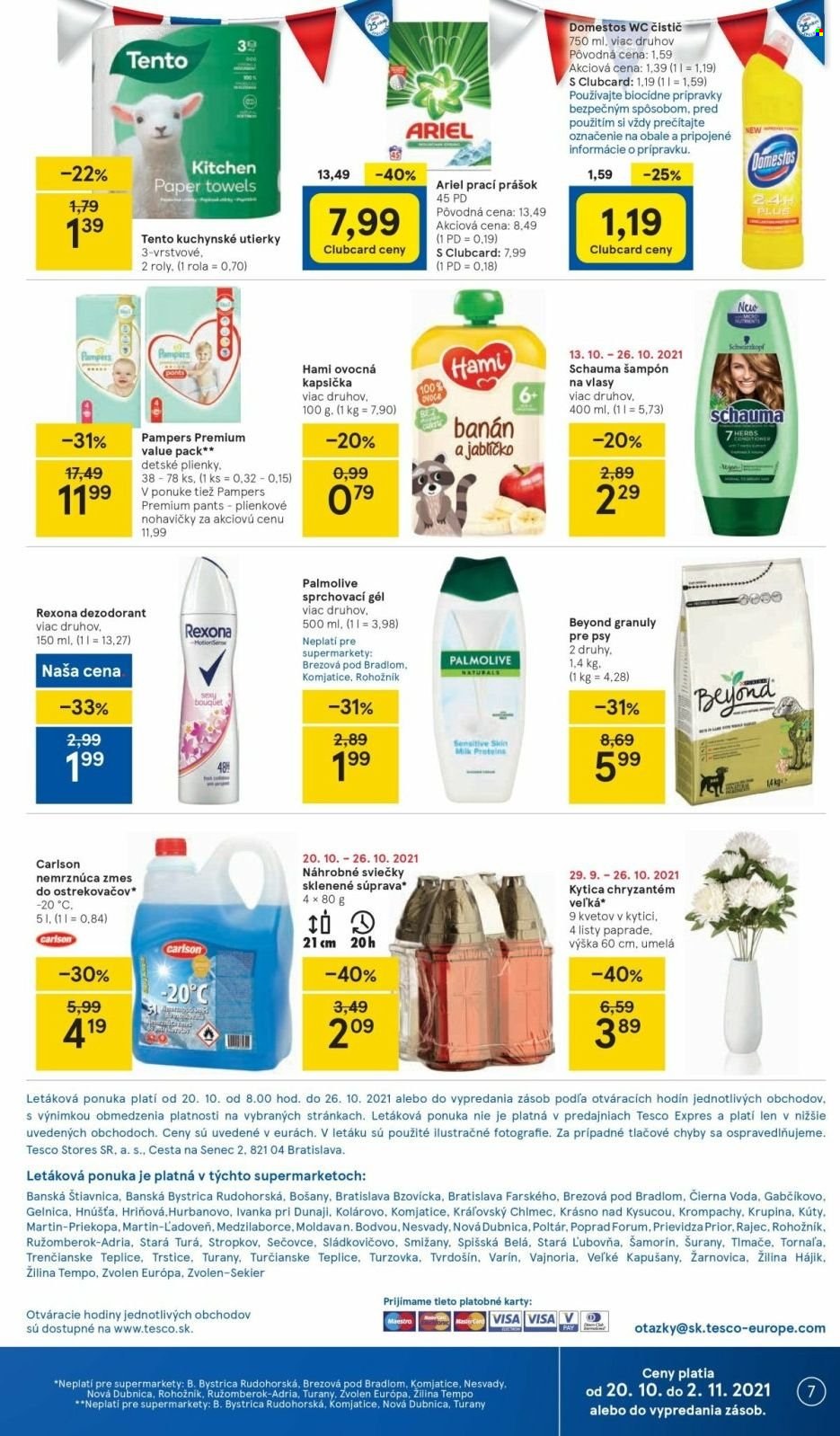 Leták TESCO supermarket - 20.10.2021 - 26.10.2021. Strana 7