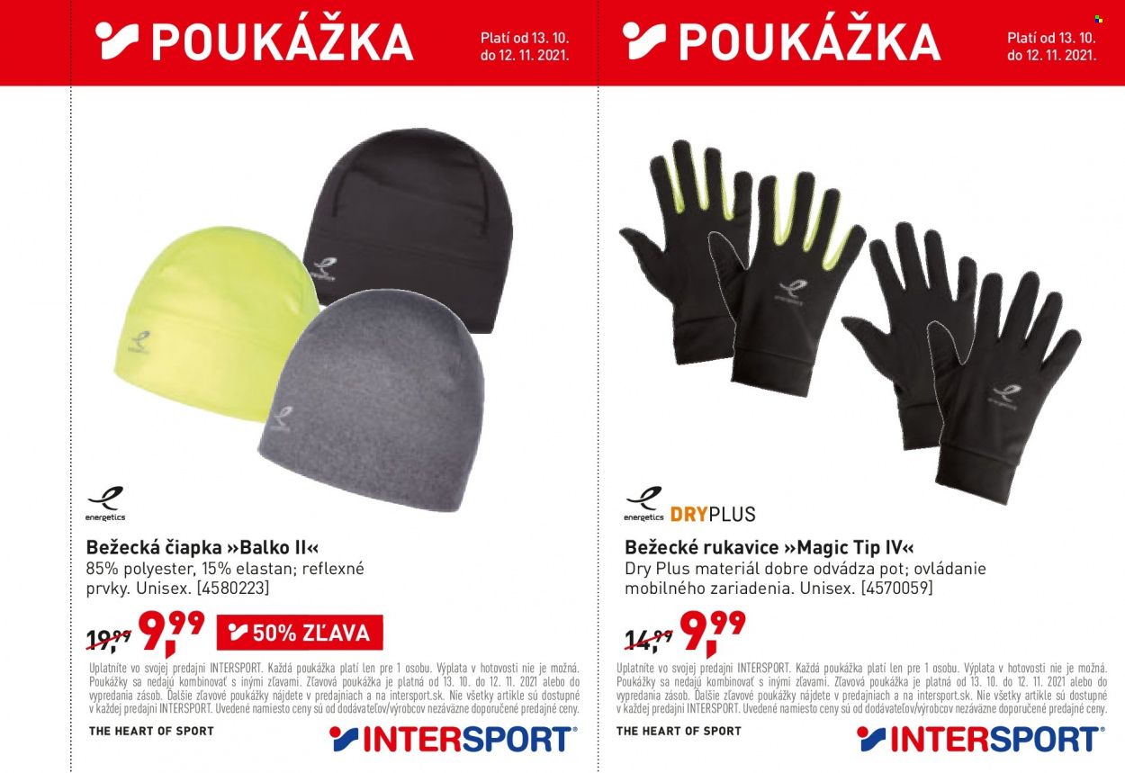Leták Intersport - 13.10.2021 - 12.11.2021. Strana 3