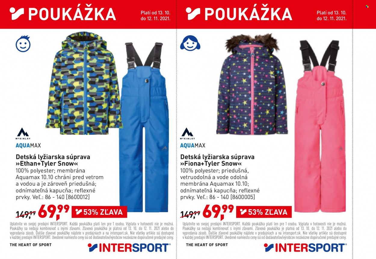 Leták Intersport - 13.10.2021 - 12.11.2021. Strana 6