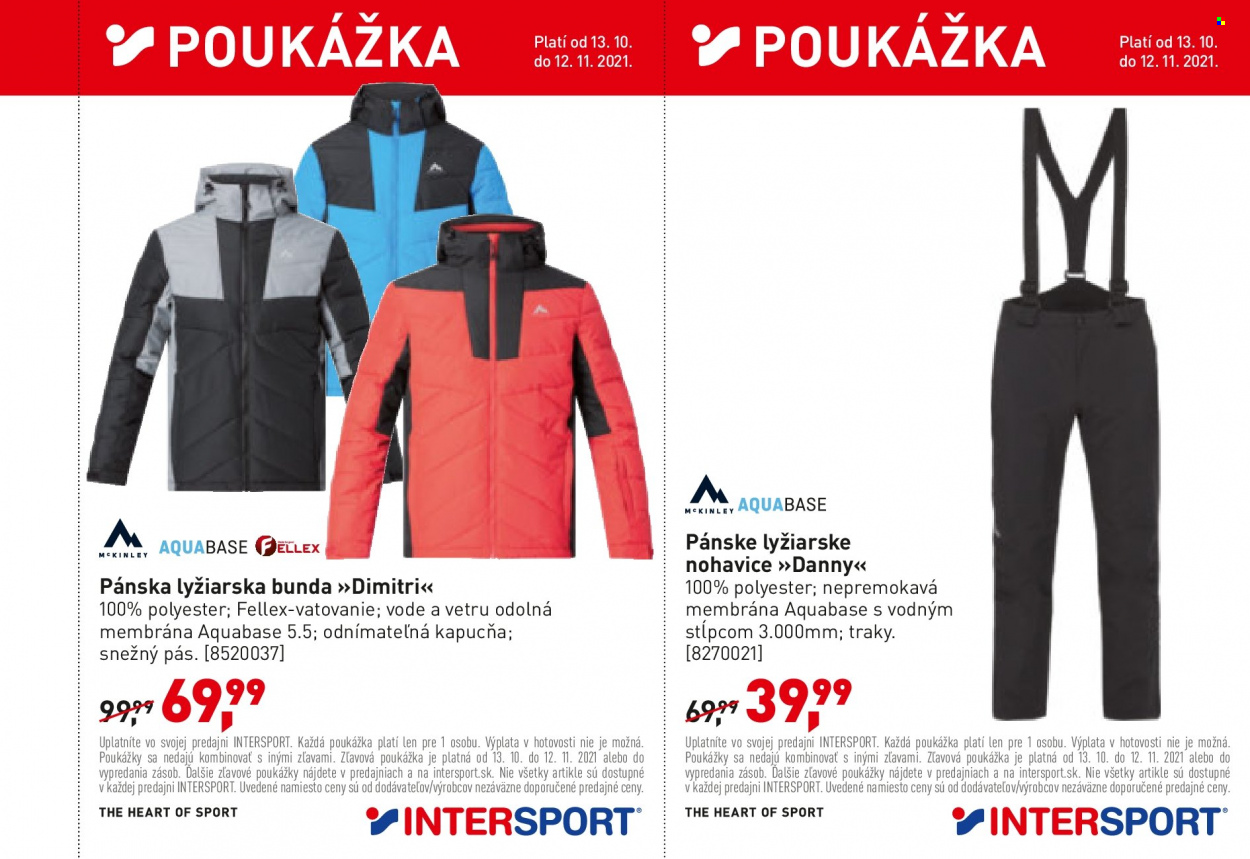 Leták Intersport - 13.10.2021 - 12.11.2021. Strana 7