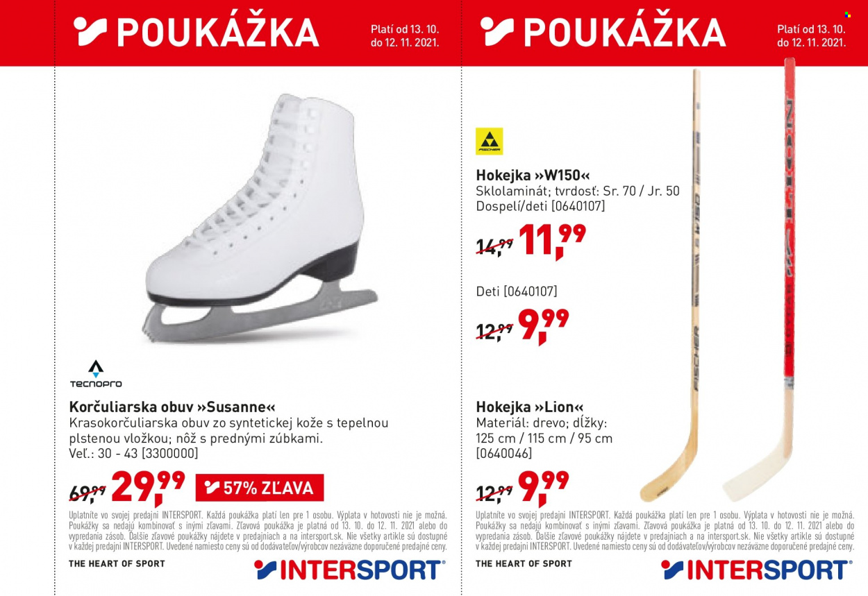 Leták Intersport - 13.10.2021 - 12.11.2021. Strana 15