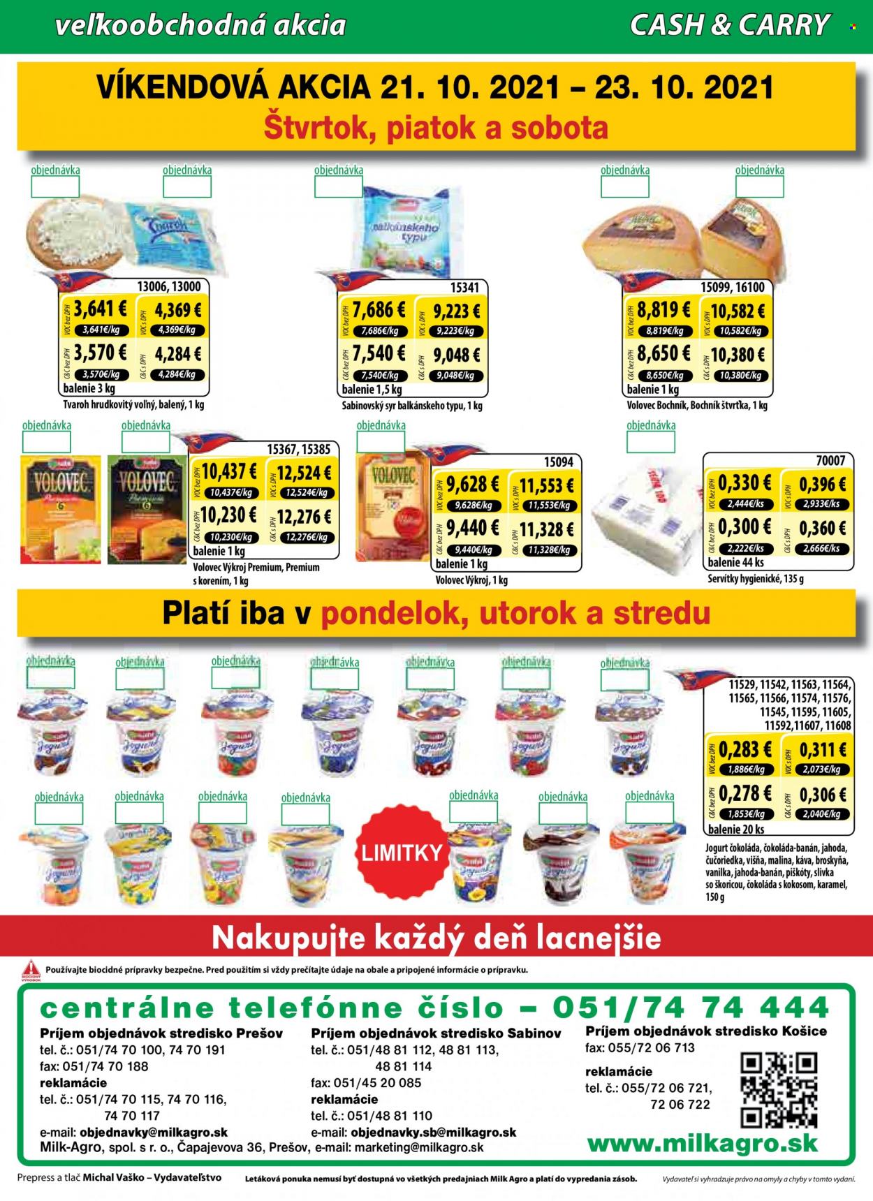Leták Milk AGRO - 20.10.2021 - 26.10.2021. Strana 8