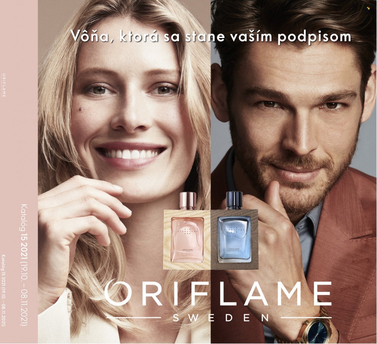 Leták Oriflame - 19.10.2021 - 8.11.2021. Strana 1