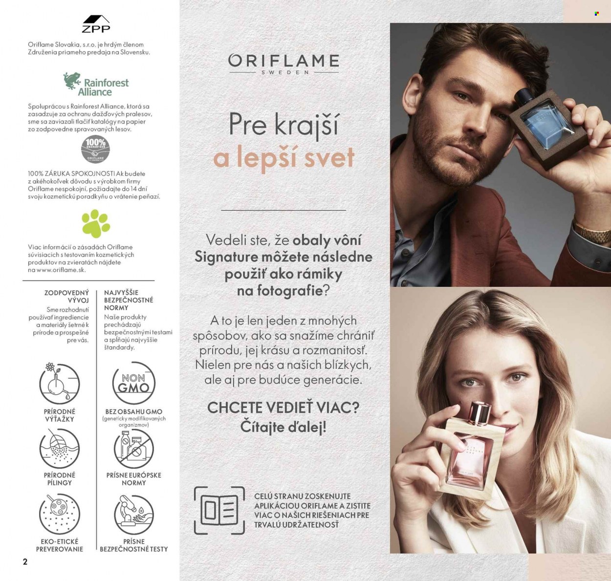 Leták Oriflame - 19.10.2021 - 8.11.2021. Strana 2