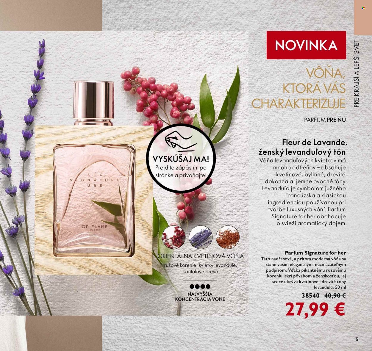 Leták Oriflame - 19.10.2021 - 8.11.2021. Strana 5