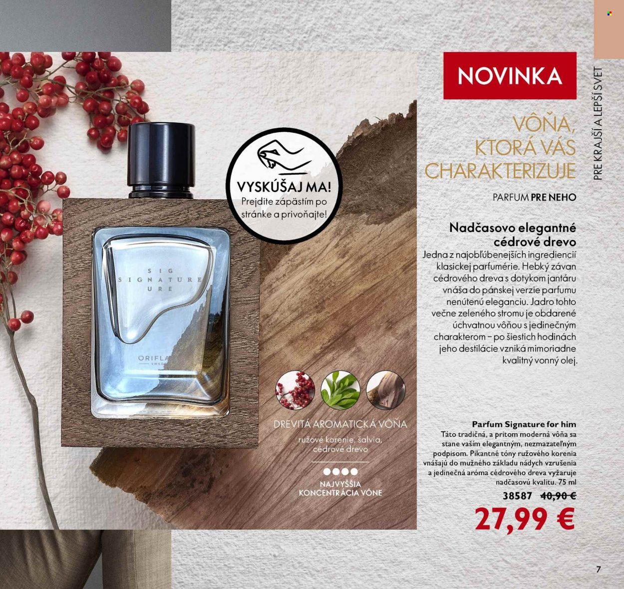 Leták Oriflame - 19.10.2021 - 8.11.2021. Strana 7