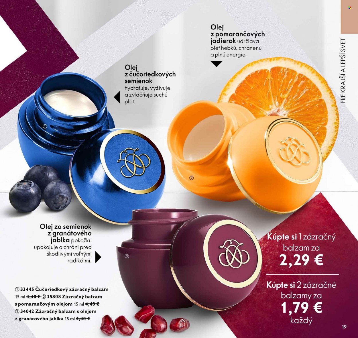 Leták Oriflame - 19.10.2021 - 8.11.2021. Strana 18