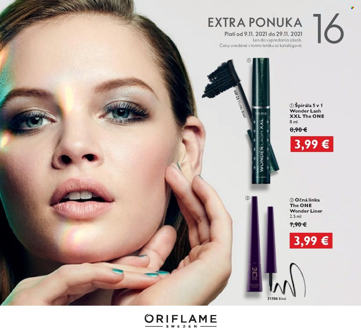 Leták Oriflame - 9.11.2021 - 29.11.2021. Strana 1