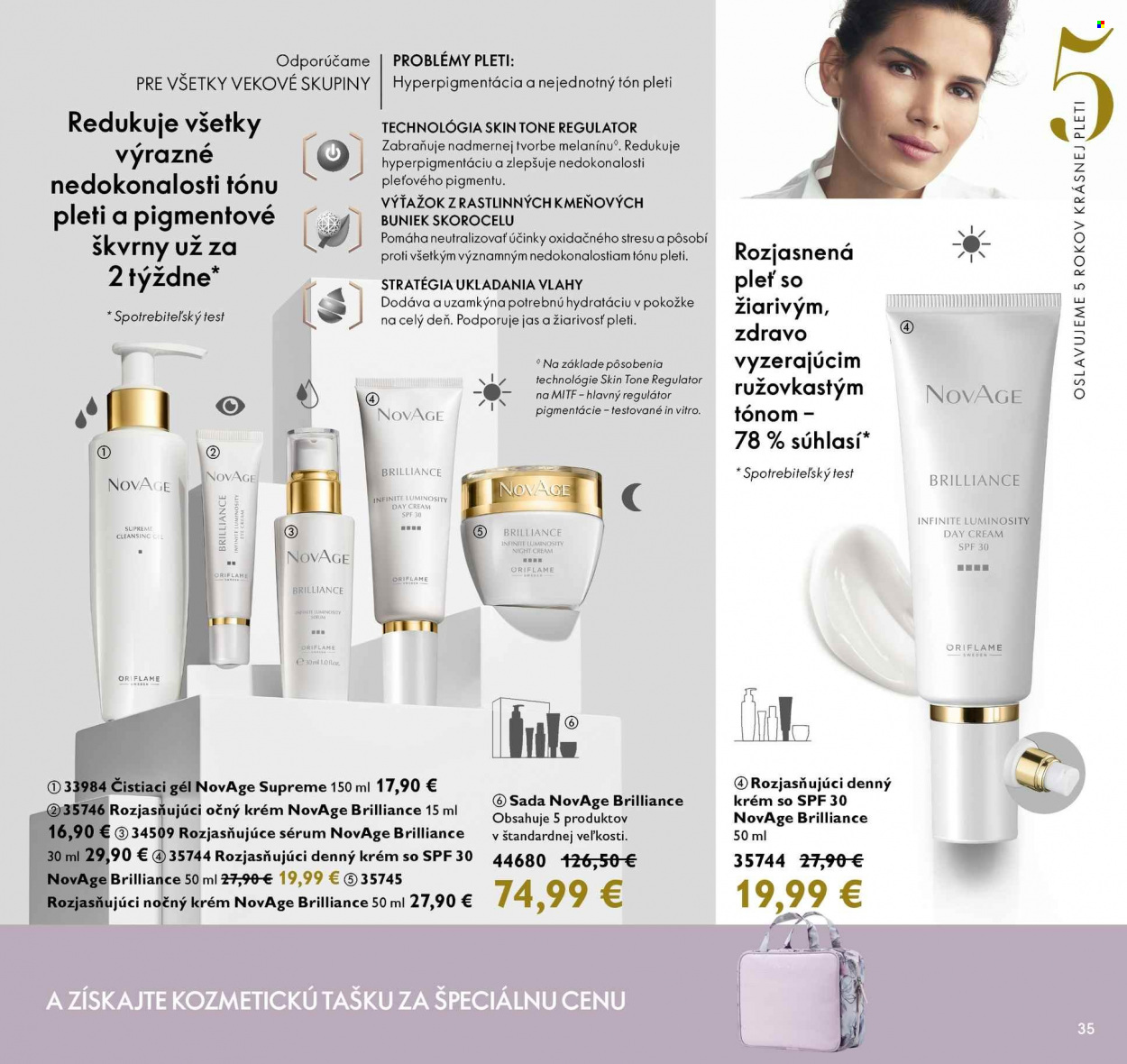 Leták Oriflame - 19.10.2021 - 8.11.2021. Strana 34