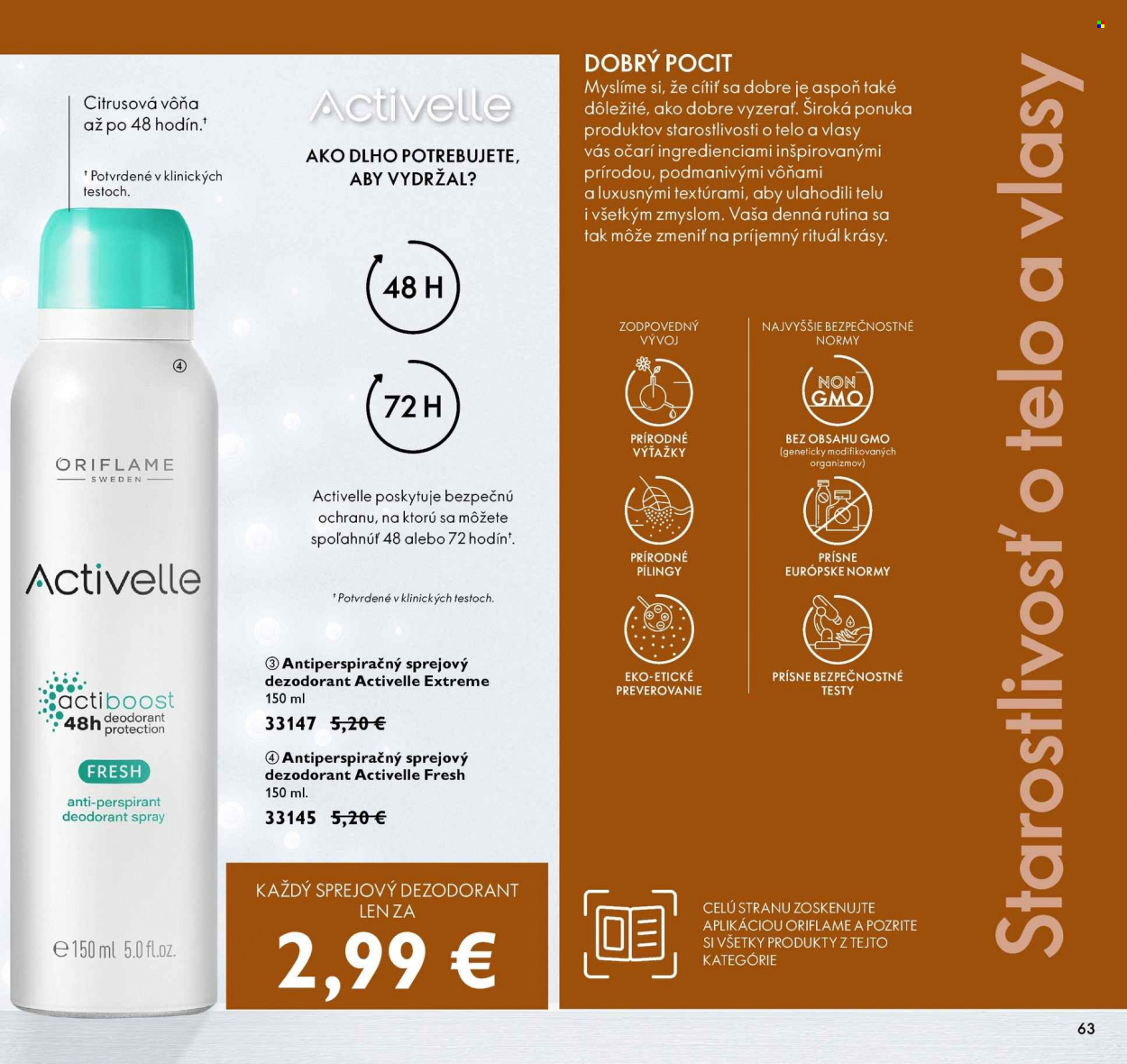 Leták Oriflame - 19.10.2021 - 8.11.2021. Strana 62