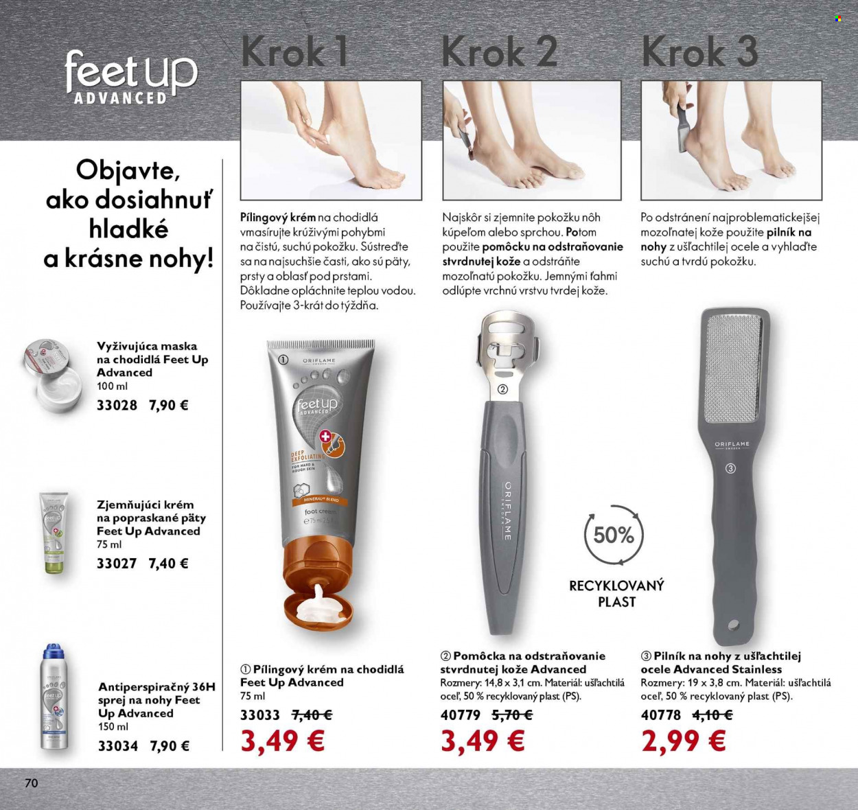 Leták Oriflame - 19.10.2021 - 8.11.2021. Strana 69
