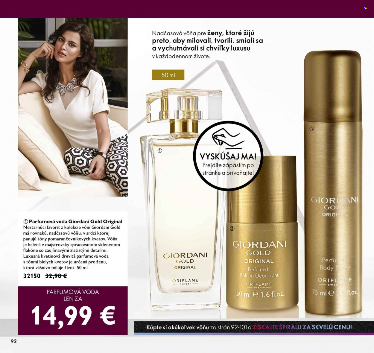 Leták Oriflame - 19.10.2021 - 8.11.2021. Strana 91