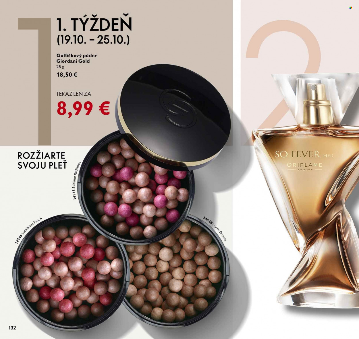 Leták Oriflame - 19.10.2021 - 8.11.2021. Strana 127