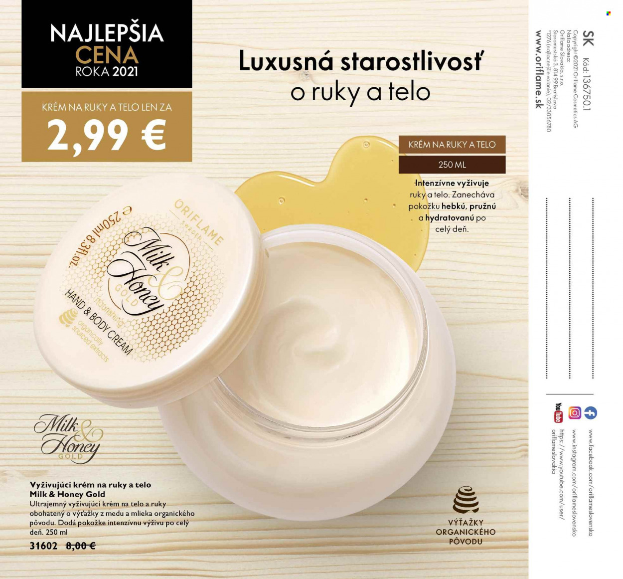 Leták Oriflame - 19.10.2021 - 8.11.2021. Strana 130