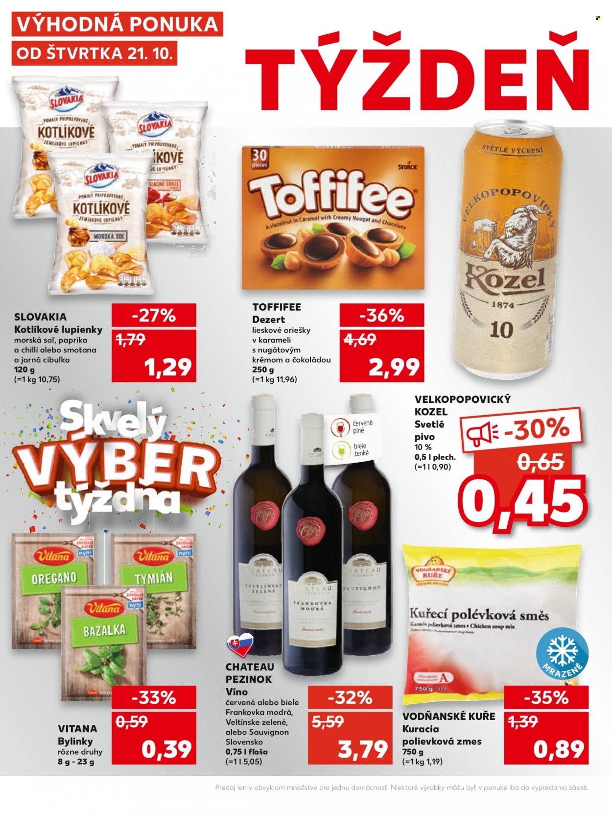 Leták Kaufland - 21.10.2021 - 27.10.2021. Strana 2