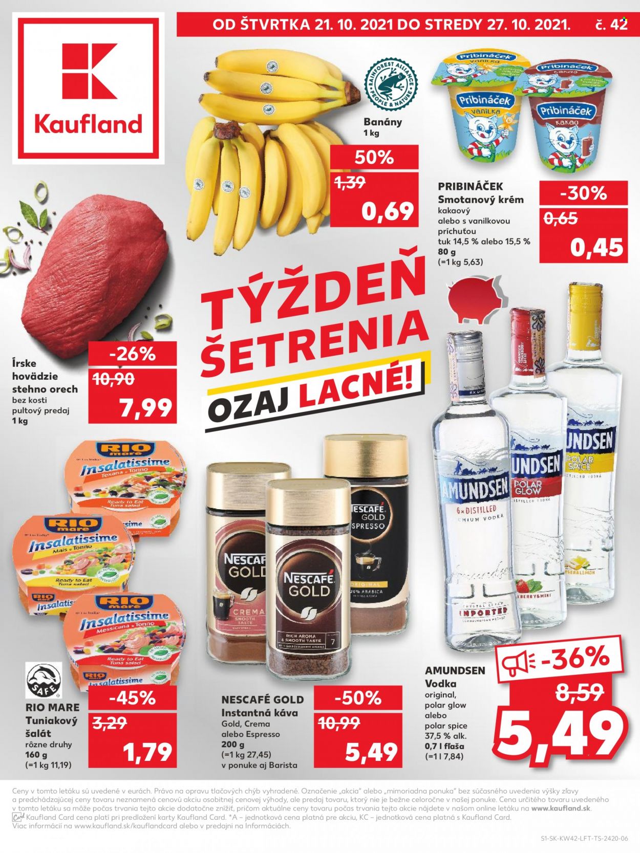 Leták Kaufland - 21.10.2021 - 27.10.2021. Strana 1