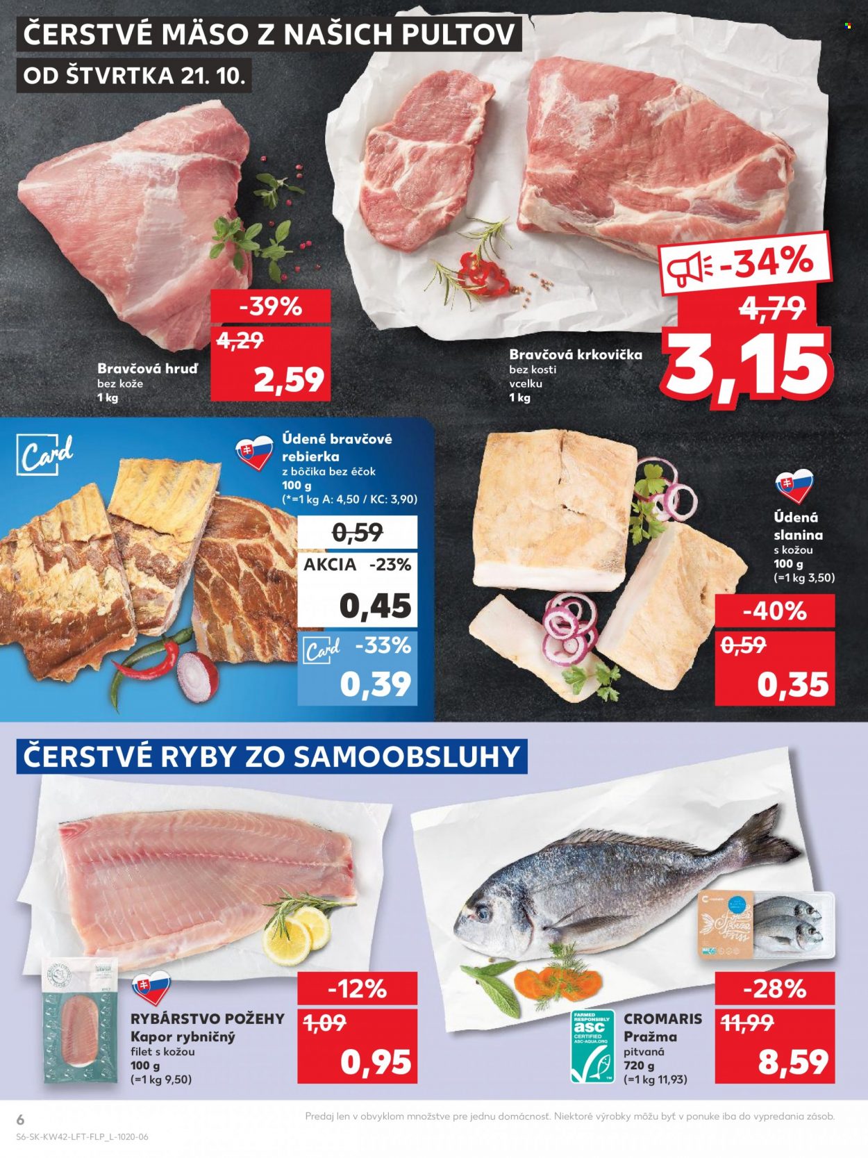 Leták Kaufland - 21.10.2021 - 27.10.2021. Strana 6