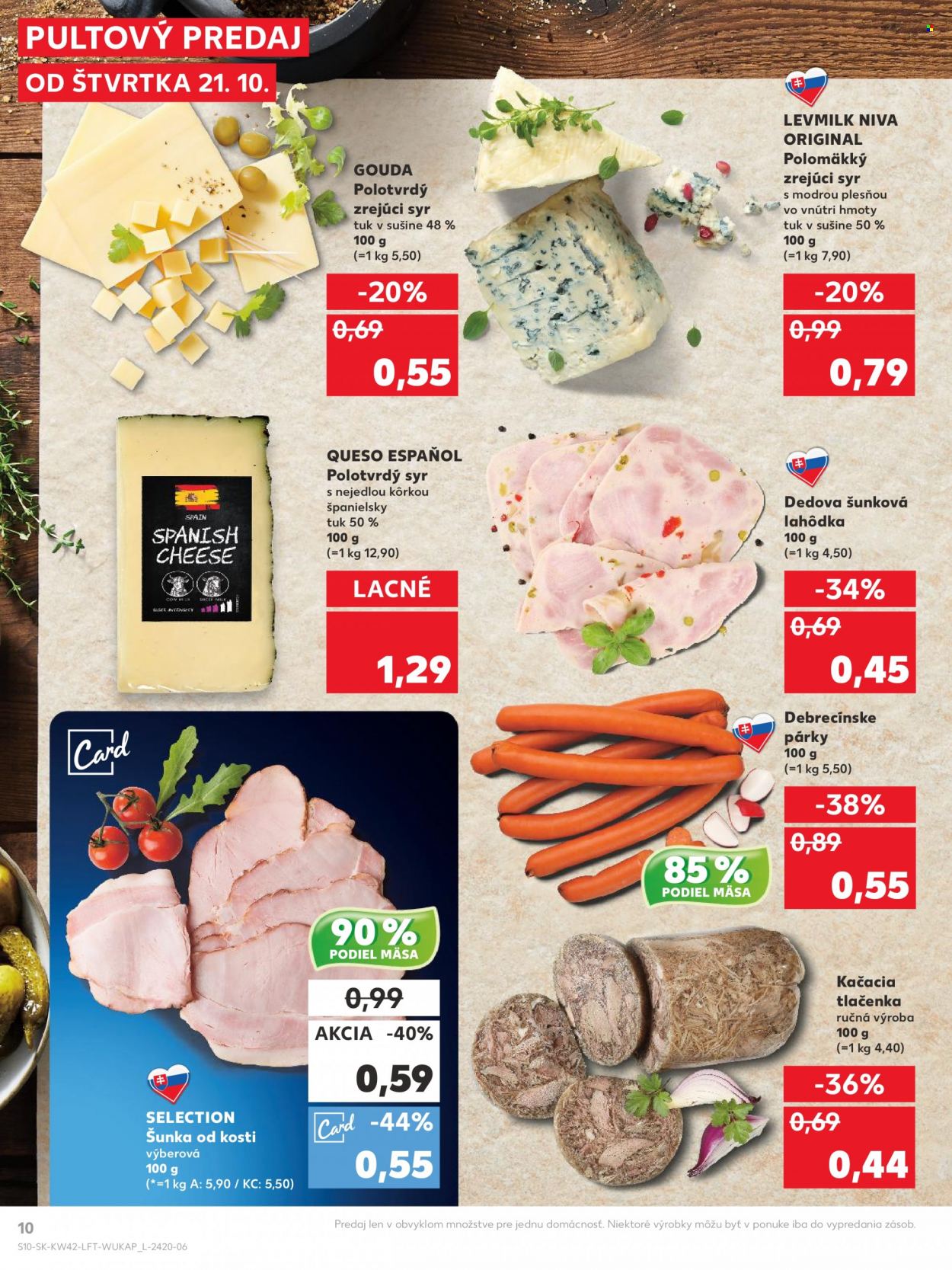 Leták Kaufland - 21.10.2021 - 27.10.2021. Strana 10